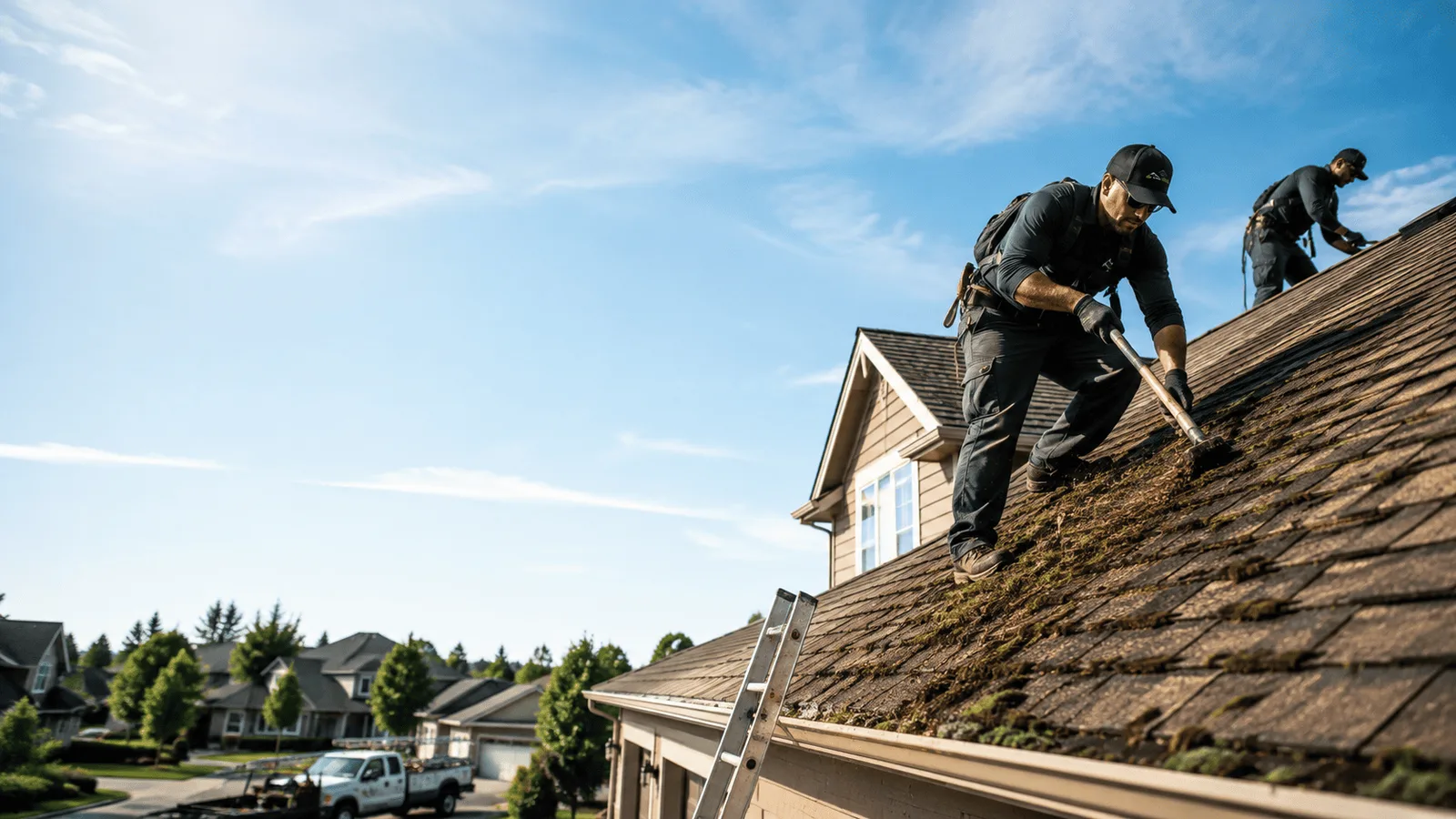 Roof Moss Removal in Bunnlevel, NC near me